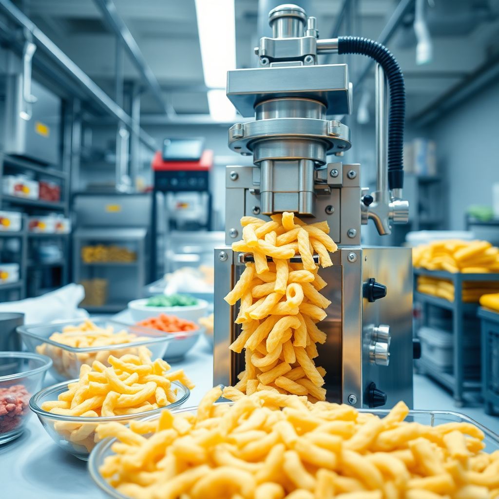 Maquinas Extrusoras de Alimentos