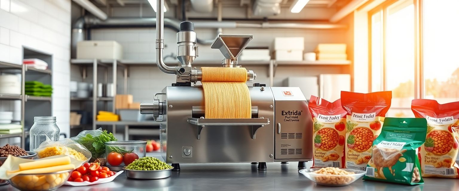 Maquinas Extrusoras de Alimentos